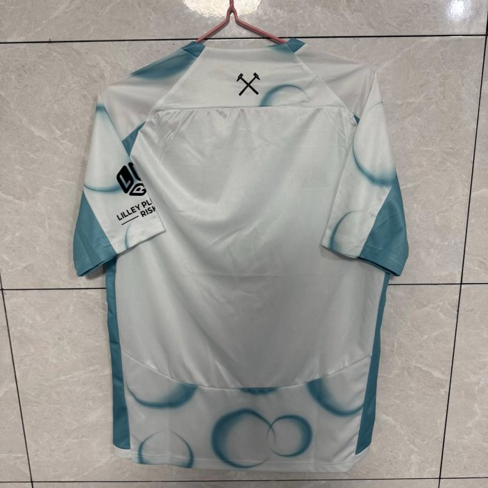 Fan Version 2026-2027 West Ham United Third Away Blue Soccer Jersey Football Shirt