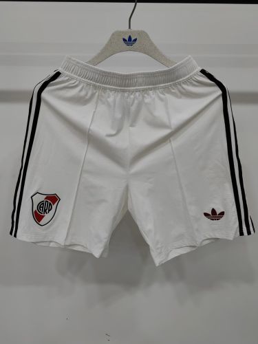Player Version 2026-2027 River Plate Home Soccer Shorts Football Shorts