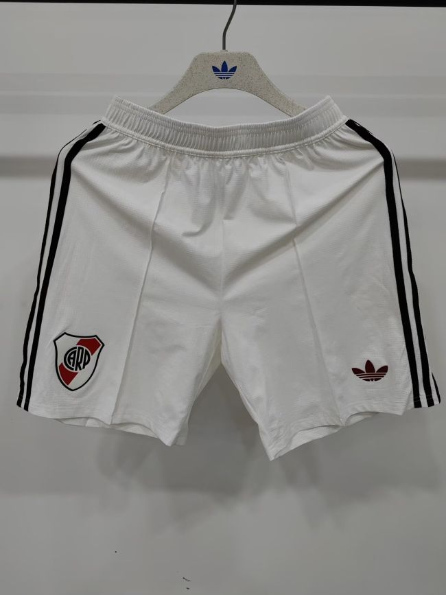 Player Version 2026-2027 River Plate Home Soccer Shorts Football Shorts