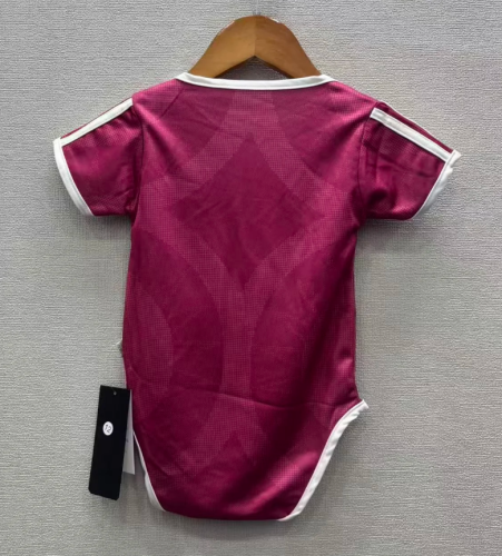 Baby Cloth 2026-2027 Real Madrid Third Away Pink Soccer Jersey Baby Onesies