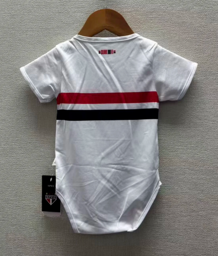 Baby Cloth 2026-2027 Sao Paulo Home Soccer Jersey Baby Onesies