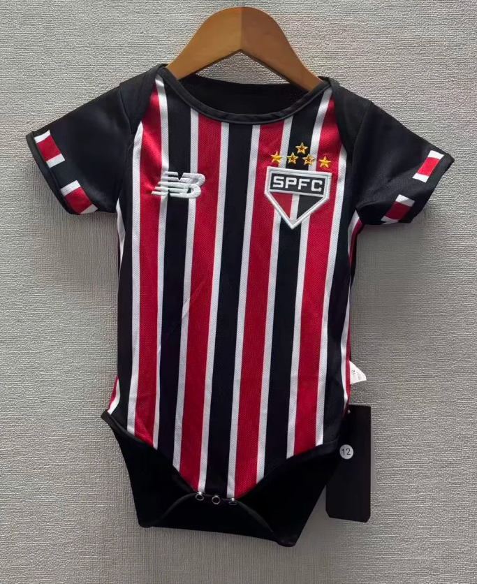 Baby Cloth 2026-2027 Sao Paulo Away Soccer Jersey Baby Onesies