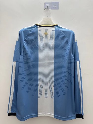 Long Sleeve Fan Version Argentina X Messi 2026 Special Edition Soccer Jersey Football Shirt