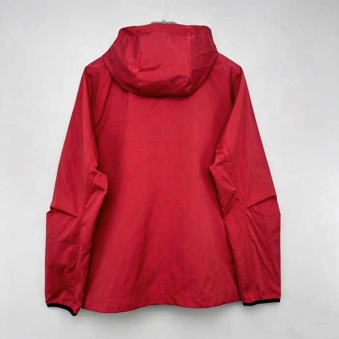 2026-2027 Barcelona Red Soccer Windbreaker Jacket Football Jacket
