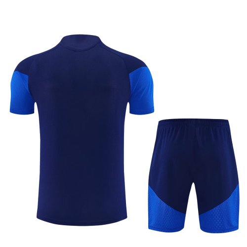 Adult Uniform 2026-2027 Boca Juniors Dark Blue Soccer Training Jersey and Shorts Football Kits