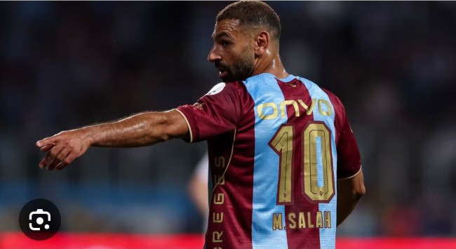 Player Version 2026-2027 Trabzonspor Kulübü M.SALAH 10 Home Soccer Jersey Football Shirt