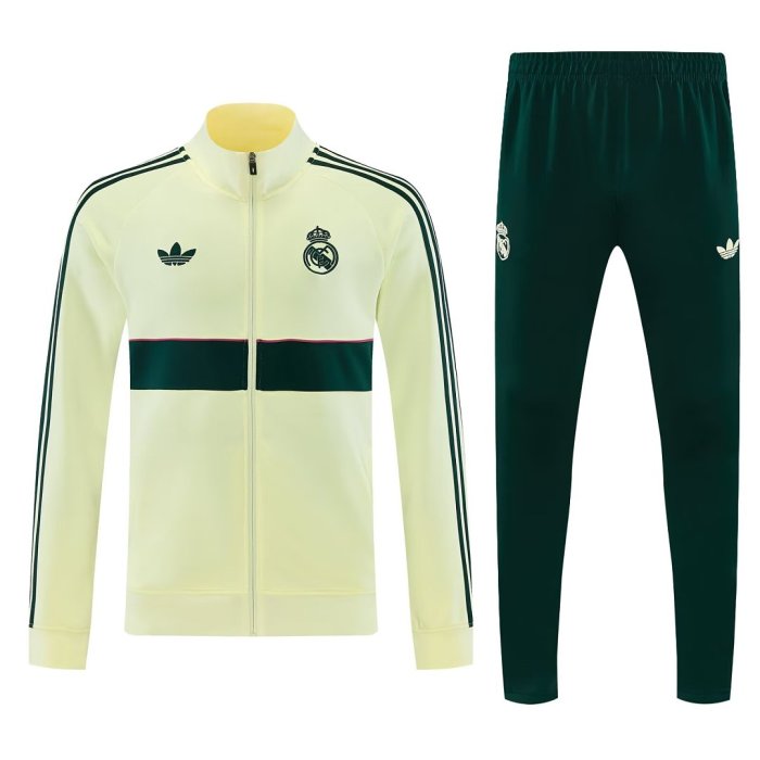 2026-2027 Bayern Munich Light Yellow/Green Soccer Jacket Football Jacket