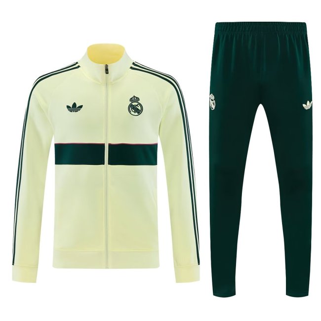 2026-2027 Bayern Munich Light Yellow/Green Soccer Jacket Football Jacket