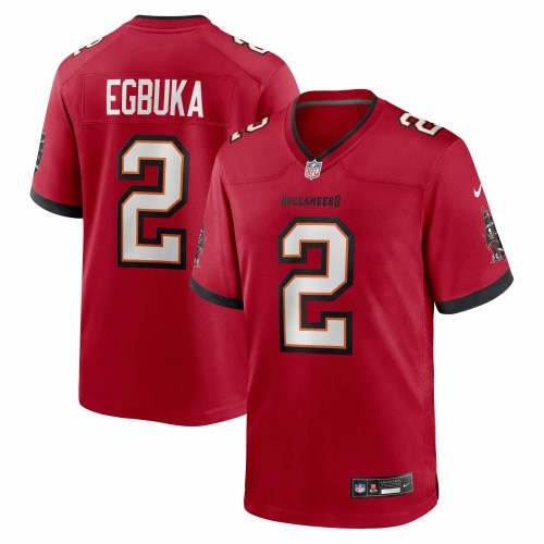 Tampa Bay Buccaneers EGBUKA 2 Red NFL Jersey