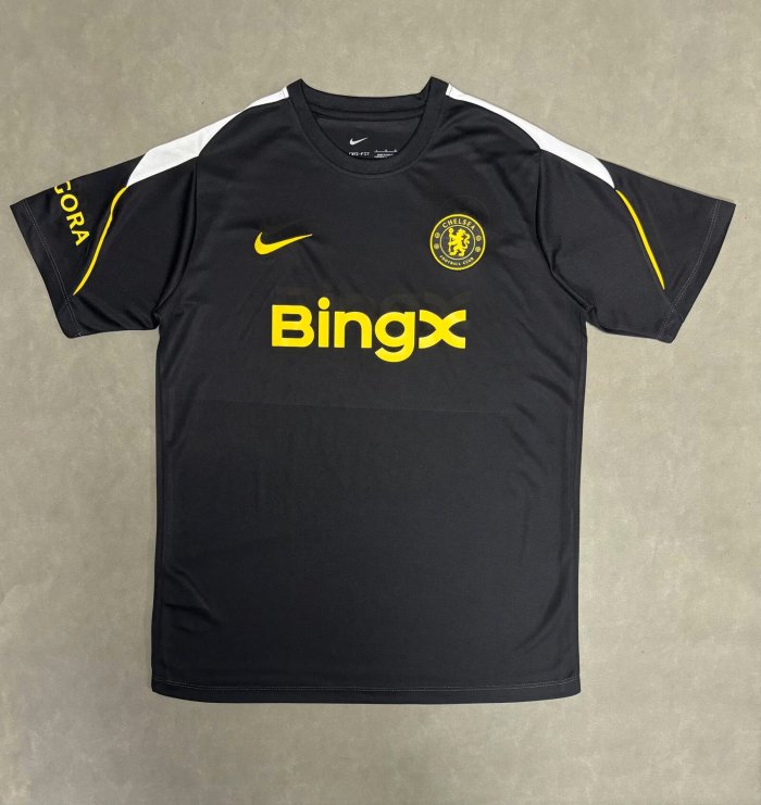 Fan Version 2026-2027 Chelsea Black Soccer Training Jersey Football Shirt