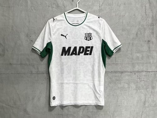 Fans Version 2026-2027 US Sassuolo Calcio Away White Soccer Jersey Football Shirt