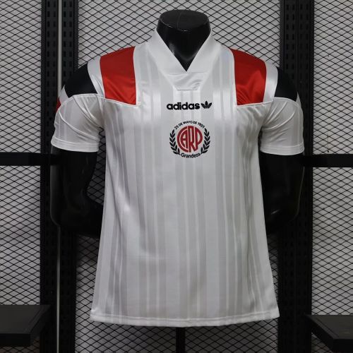 Player Version 2026-2027 River Plate White EQT Soccer Jersey Football Shirt