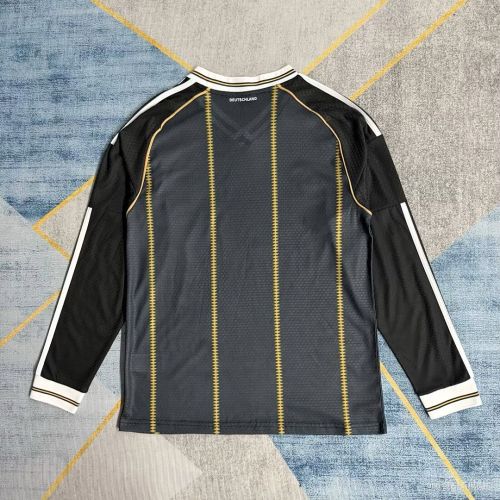 Long Sleeve Fan Version 2026 Germany Third Away Black Soccer Jersey Football Shirt