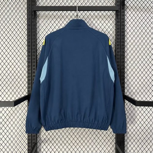 2026-2027 Club America Dark Blue EQT Soccer Windbreaker Jacket Football Jacket