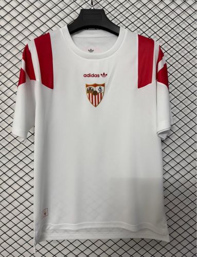 Fans Version 2026-2027 Sevilla White EQT Soccer Jersey Football Shirt