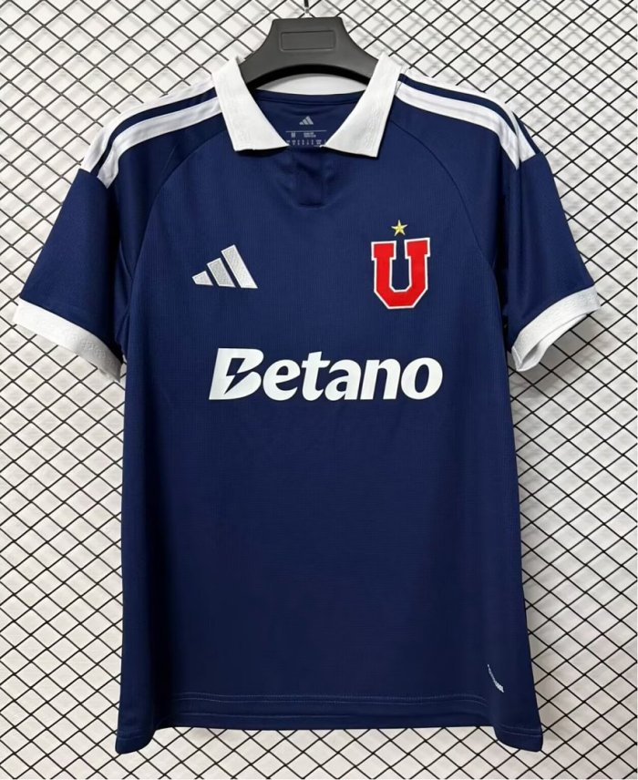 Fans Version 2026-2027 Club Universidad de Chile Home Soccer Jersey Football Shirt