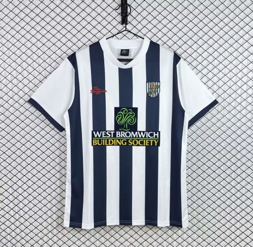 Retro Jersey 2002-2003 West Bromwich Albion Home Soccer Jersey Football Shirt