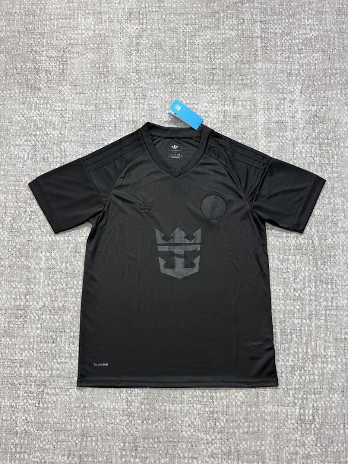 Fan Version 2027-2028 Inter Miami Away Black Soccer Jersey Football Shirt