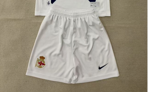 Fan Version 2026-2027 Deportivo La Coruna Third Away White Soccer Shorts Football Shorts