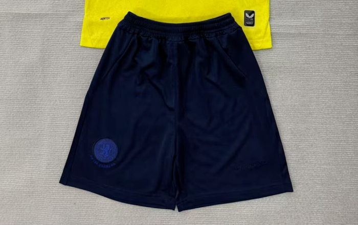 Fan Version 2026-2027 Middlesbrough Third Away Yellow Soccer Shorts Football Shorts