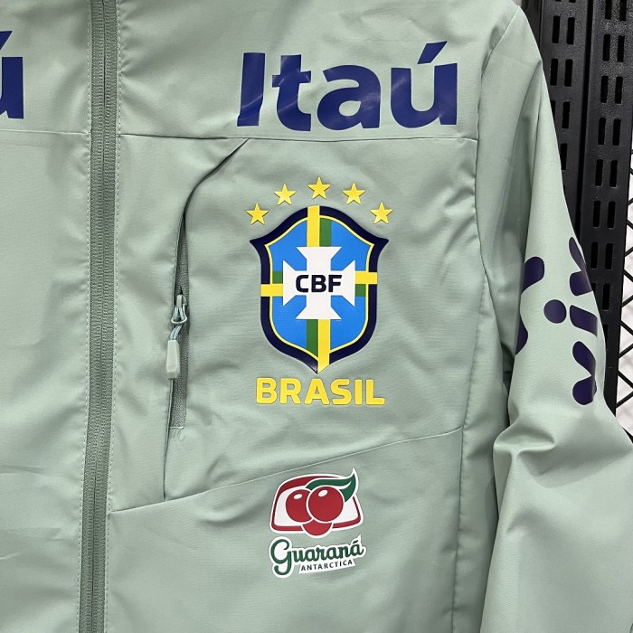 2026 Brazil Soccer Windbreaker Jacket Football Jacket