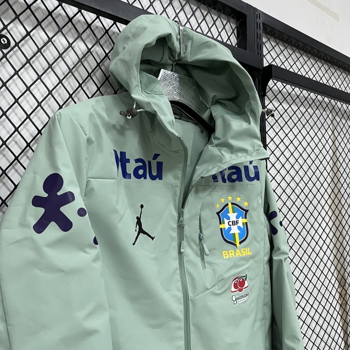 2026 Brazil Soccer Windbreaker Jacket Football Jacket