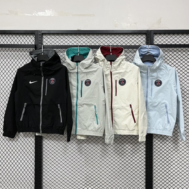 2026-2027 PSG Soccer Windbreaker Jacket Paris Football Jacket