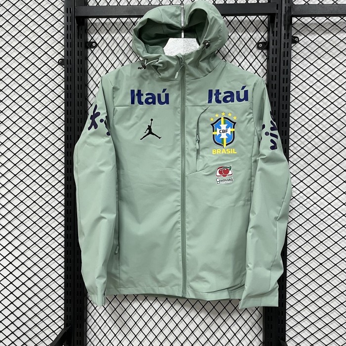 2026 Brazil Soccer Windbreaker Jacket Football Jacket