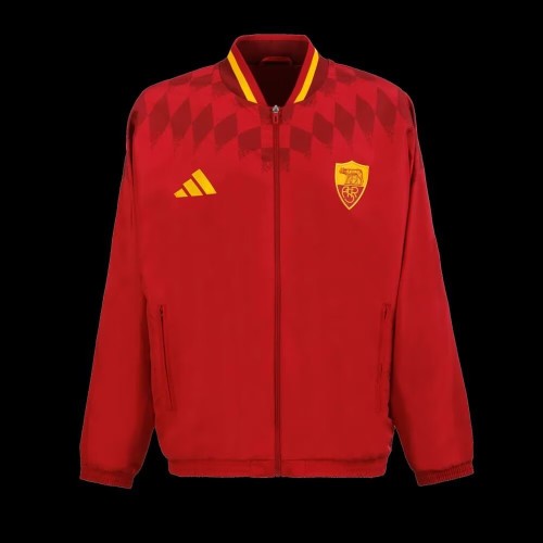 2026-2027 As Roma Red Soccer Jacket Football Jacket
