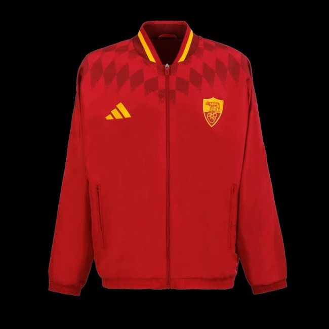 2026-2027 As Roma Red Soccer Jacket Football Jacket