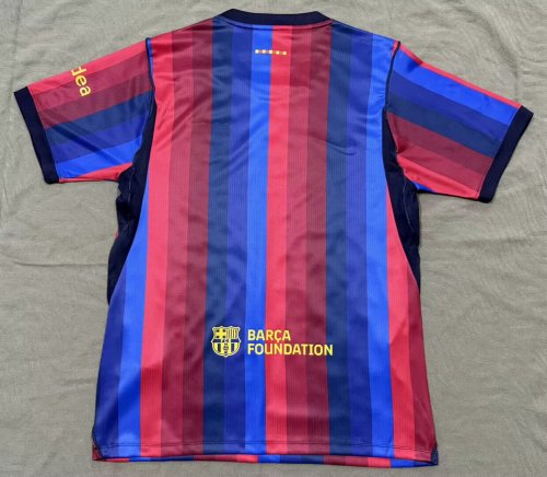 without Sponor Logo Barca Camisetas de Futbol Fans Version 2026-2027 Barcelona Home Soccer Jersey