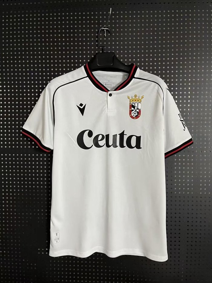 Fans Version 2026-2027 AD Ceuta FC Home Soccer Jersey Football Shirt