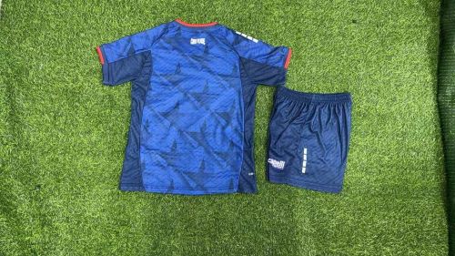 Player Version Youth Uniform Kids Kit 2026 Cape Verde Home Soccer Jersey Shorts Child Football Set