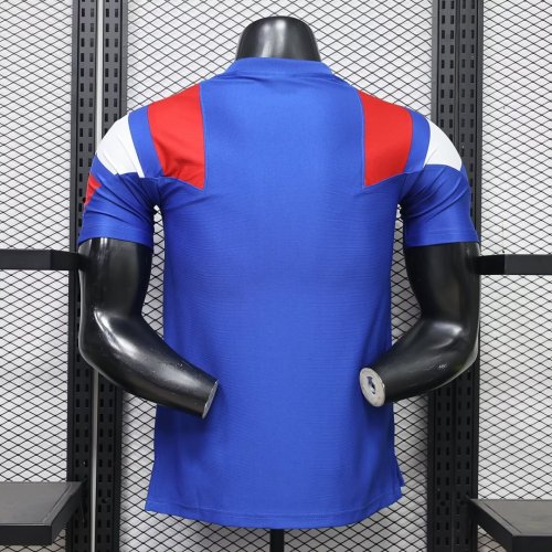 Player Version 2026-2027 Manchester United Blue EQT Soccer Jersey Football Shirt