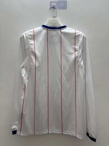 without Sponor Logo Long Sleeve Fan Version 2026-2027 Chelsea Third Away White Soccer Jersey Football Shirt