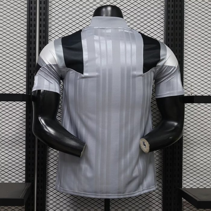 Maillot Juve Shirt Player Version 2026-2027 Juventus Grey EQT Shirt Soccer Jersey Football Shirt