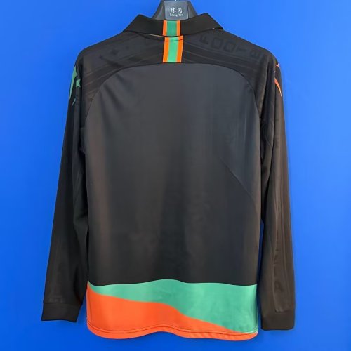 without Sponor Logo Long Sleeve Fan Version 2026-2027 Venezia Home Soccer Jersey Venice Football Shirt