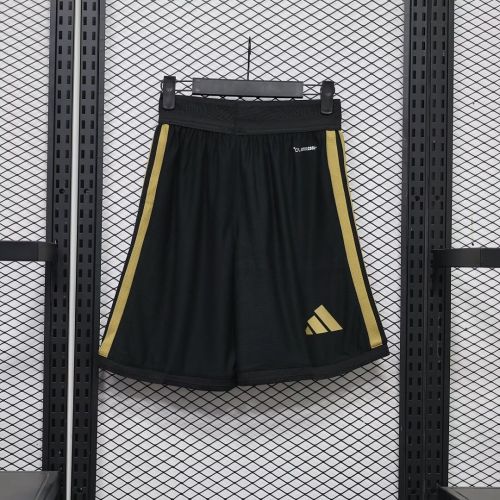 Player Version 2026-2027 Juventus Third Away Black Soccer Shorts Football Shorts