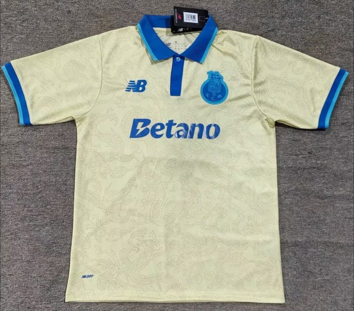 Fan Version 2026-2027 Porto Yellow Special Version Soccer Jersey Football Shirt
