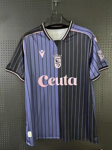 Fans Version 2026-2027 AD Ceuta FC Away Soccer Jersey Football Shirt