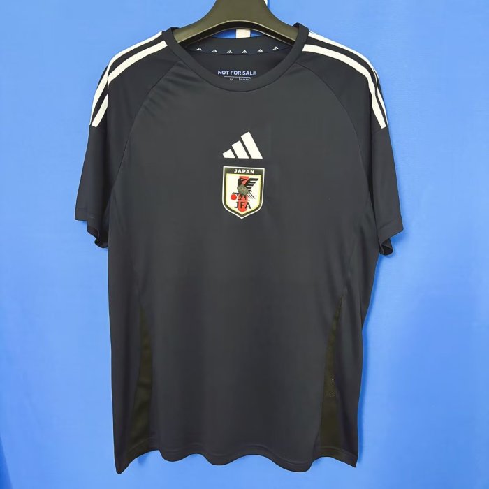 Fan Version 2026 Japan Black Comic Soccer Jersey Football Shirt