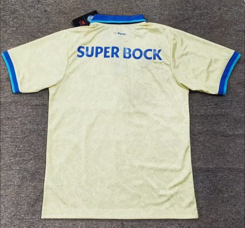 Fan Version 2026-2027 Porto Yellow Special Version Soccer Jersey Football Shirt