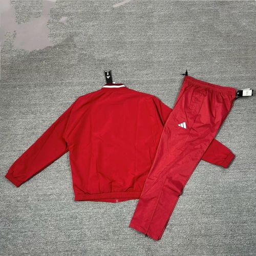 2026-2027 Liverpool Red Retro Model Windbreaker Soccer Tracksuit Jacket Football Jacket and Pants