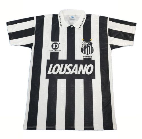 Retro Jersey 1994 Santos Away Soccer Jersey Vintage Football Shirt