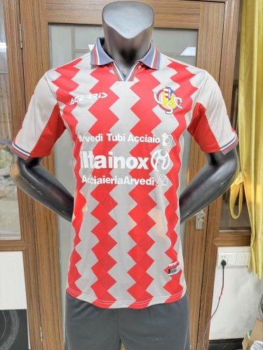 Fan Version 2026-2027 US Cremonese Home Soccer Jersey Football Shirt