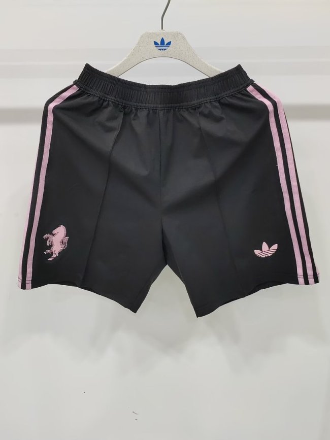 Player Version 2026-2027 Juventus Away Black Soccer Shorts Football Shorts