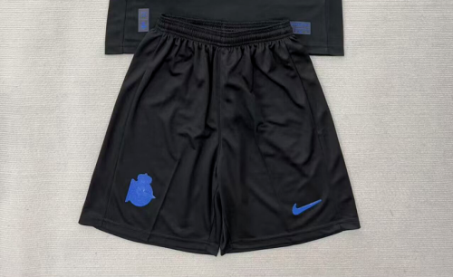 Fan Version 2026-2027 Deportivo La Coruna Black Soccer Shorts Football Shorts