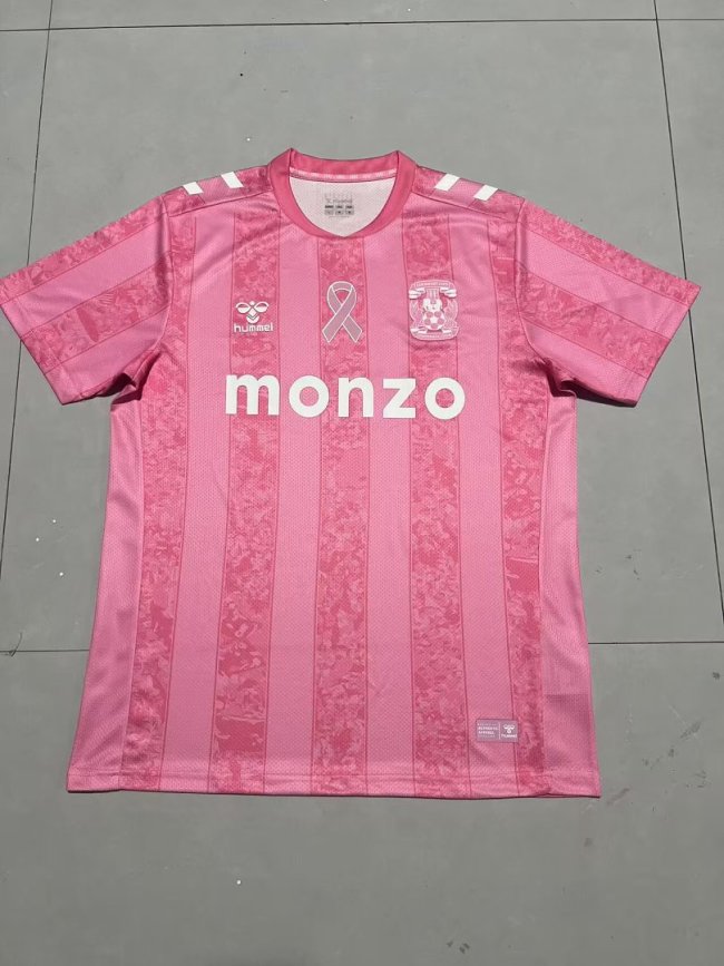 Fan Version 2026-2027 Coventry City Pink Special Edition Soccer Jersey Football Shirt