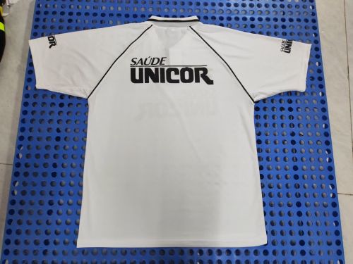 without Sponor Logo Retro Jersey 1997 Santos Home Soccer Jersey Vintage Football Shirt