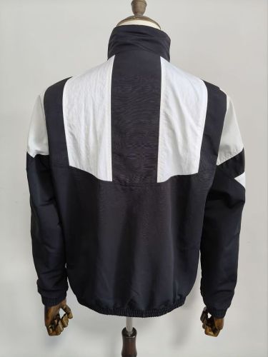 2026-2027 Juventus Black/White EQT Soccer Windbreaker Jacket Football Jacket